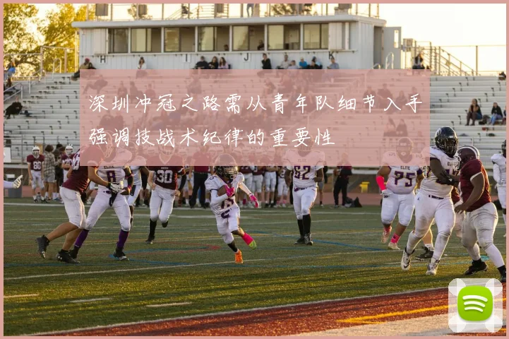 深圳冲冠之路需从青年队细节入手强调技战术纪律的重要性